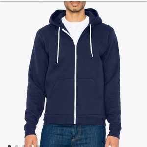 American Apparel purple hoodie